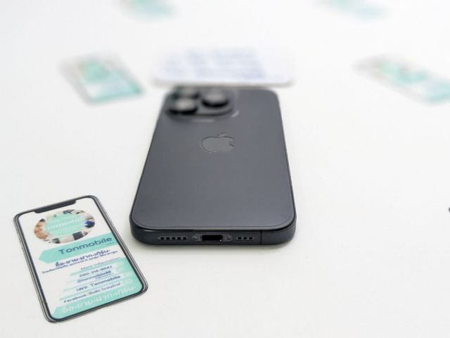 ขาย เทิร์น iPhone 15 Pro 512 GB Black ศูนย์ไทย ประกันยาว 11 เดือน สภาพใหม่เอี่ยม อุปกรณ์ครบยกกล่อง รอบชาร์จ 33 รอบ เพียง 38,990 บาท ครับ รูปที่ 7