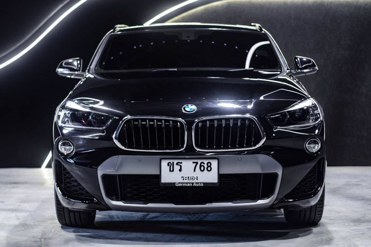 BMW X2 2018 2.0 sDrive20i M Sport X Sedan เบนซิน เกียร์อัตโนมัติ ดำ รูปที่ 2