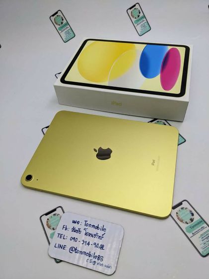 ขาย เทิร์น iPad Gen 10 64 Gb Wifi Yellow สภาพใหม่เอี่ยม อุปกรณ์แท้ยกกล่อง พร้อมเคส Uag และ Apple Pencil Gen 1 รุ่นปี 2023 เพียง 12,590 บาท รูปที่ 4