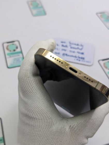ขาย  เทิร์น iPhone 12 Pro Max 256 Gb Gold LL A มีตัวเครื่องอย่างเดียว ไม่มีอุปกรณ์อื่น สุขภาพแบต 88 เพียง 16,990 บาท ครับ รูปที่ 9
