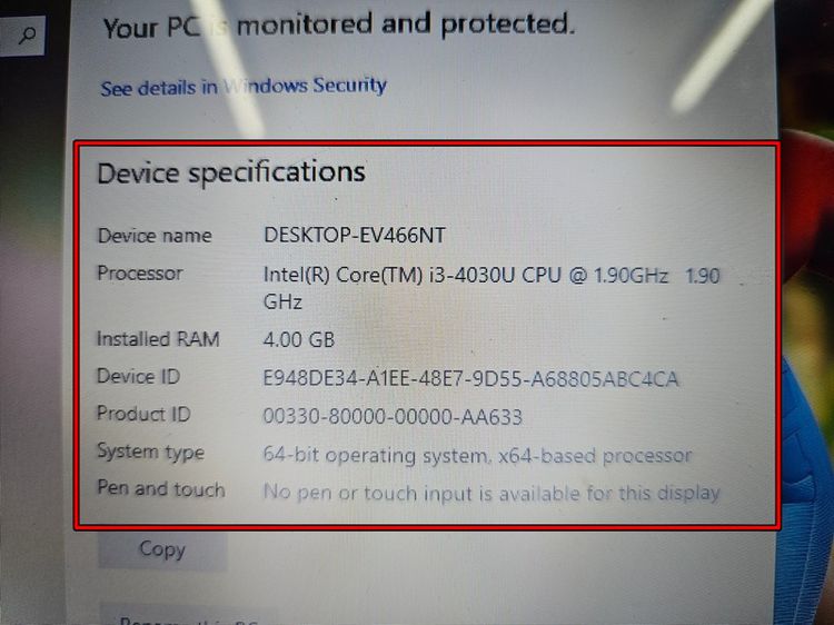 ขาย Notebook HP 14-r056TU Core i3 RAM 4 HDD 500 มือ2 สภาพดี 2900 บาท ครับ รูปที่ 11