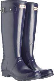 Hunter Rain Boots Rubber  BLACK 22 cm   รูปที่ 14
