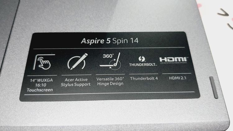 ACER Aspire 5 SPIN 14 touchscreen รูปที่ 3