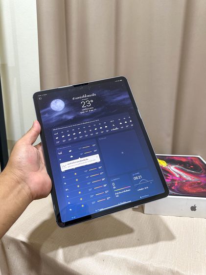 iPad Pro 2018 12.9 Inch 64GB Space Gray Wi-Fi Cellular วาดภาพ ดูหนังฟังเพลง ทำงาน ลื่นๆ ขอรูปสอบถามเพิ่มเติมได้ครับ รูปที่ 4