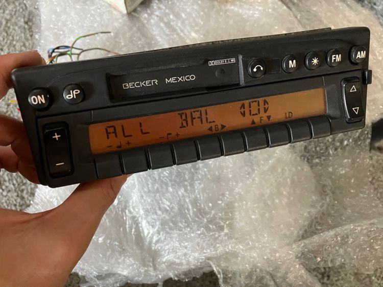 BECKER Benz คลื่นไทย รุ่น Mexico สามารถต่อตู้ CD วิทยุติดรถรถBenz ถอดจากรถออกศูนย์ Benz Thailand รูปที่ 15