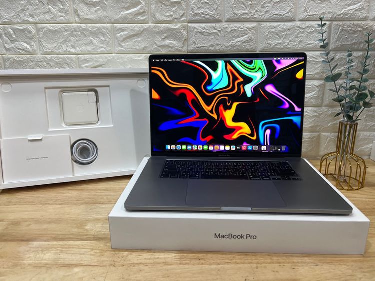 Apple Mackbook Pro 16 Inch แมค โอเอส 16 กิกะไบต์ อื่นๆ ไม่ใช่ MacBook Pro (16-inch, 2019,Four Thunderbolt 3 ports) 6-Core Intel Core i7 Ram16GB SSD512GB SpaceGray