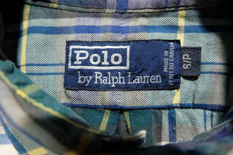 เสื้อเชิ๊ต POLO by RALPH LAUREN (Made in CANADA) รูปที่ 9