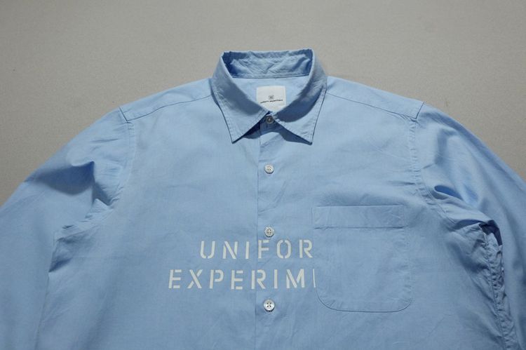 เสื้อเชิ๊ต UNIFORM EXPERIMENT(Made in JAPAN)  รูปที่ 6