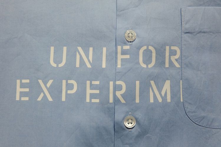 เสื้อเชิ๊ต UNIFORM EXPERIMENT(Made in JAPAN)  รูปที่ 10