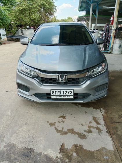 Honda City 2018 1.5 V Plus i-VTEC Sedan เบนซิน ไม่ติดแก๊ส เกียร์อัตโนมัติ เทา รูปที่ 4