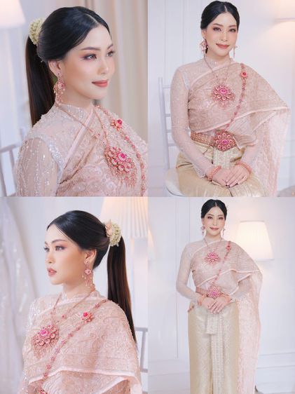 ร้านเช่าชุดไทยชุดเจ้าสาวชุดแต่งงานชุดสูทเจ้าบ่าว 095-939-6324 ณพรรษสร รูปที่ 6
