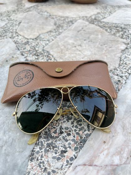 RAYBAN SHOOTER 70's made in usa.🇺🇸 Sz.62มม. รูปที่ 2