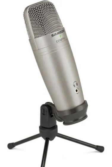 Samson C01U PRO USB Condenser Microphone Recording Large Diaphragm Microphone with Mini Tripod USB C รูปที่ 3