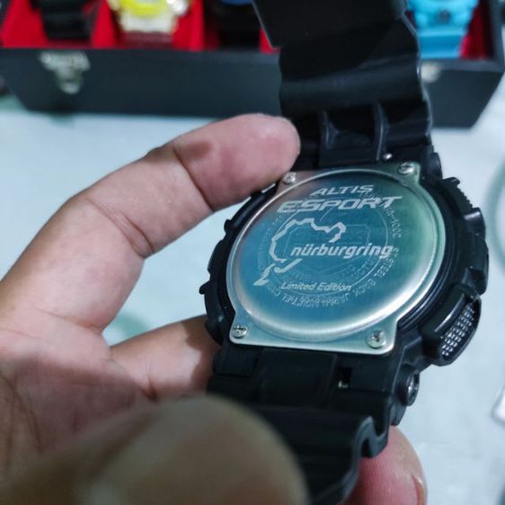 นาฬิกา g-shock รุ่น limited toyota vios มี 5,000 เรือนในโลกหมายเลขซีรีส์4185x5000ไม่มีกล่อง รูปที่ 5