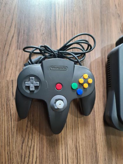 เครื่อง Nintendo 64(N64) สีดำ 1จอยอุปกรณ์ครบพร้อมเล่น รูปที่ 2