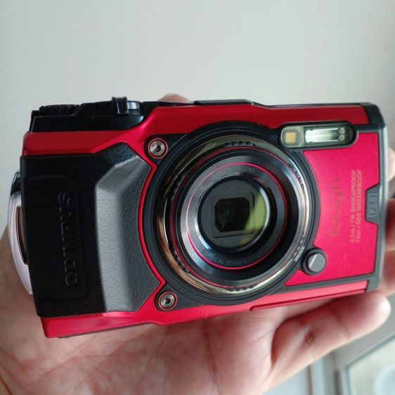 กล้องคอมแพค กันน้ำ กล้องดิจิตัล olympus tg6 สภาพ 99.9 เปอร์เซนต์