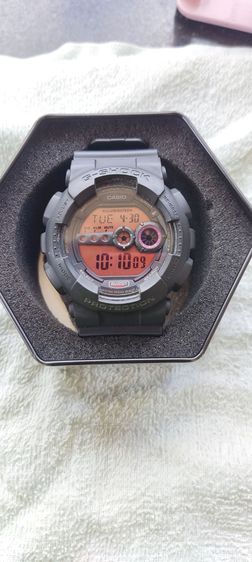 นาฬิกา g shock รุ่น(3263)GD100MSหน้าจอแดงไฟแดงสภาพสวย89เปอร์เซ็นมีกล่อง รูปที่ 4