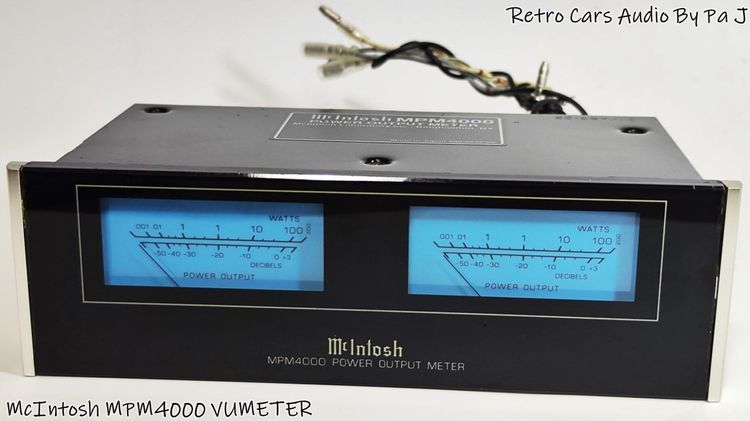 McIntosh MPM4000 vumeter