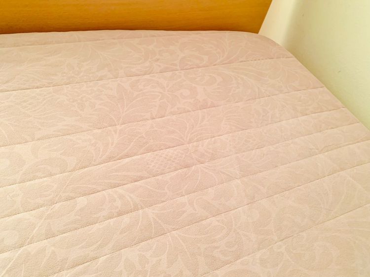 ผ้าปูที่นอนรัดมุม (แบบหนา) ขนาด 5ฟุต สีน้ำตาลกำมะหยี่ลายดอกวินเทจ (สภาพใหม่) มือสองสภาพดี สินค้าญี่ปุ่น-เกาหลีแท้ รูปที่ 4