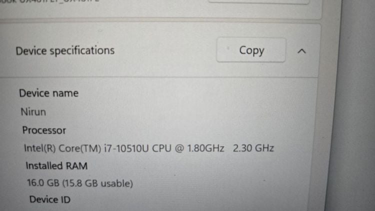 ขาย Asus Zenbook Duo UX 2จอ I7 Ram 16GB Nvme1TB 14 นิ้วไม่ได้ใช้ใหม่ๆ รูปที่ 2
