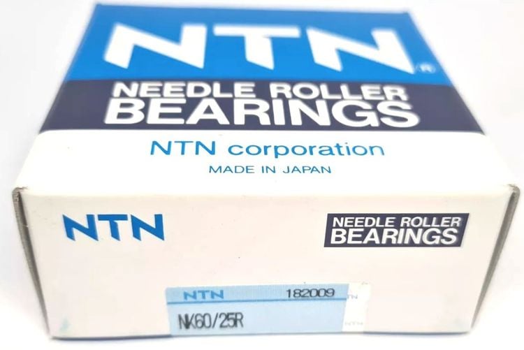 NK 60 25 R ขนาด 60 x 72 x 25 mm  NTN Needle roller bearing