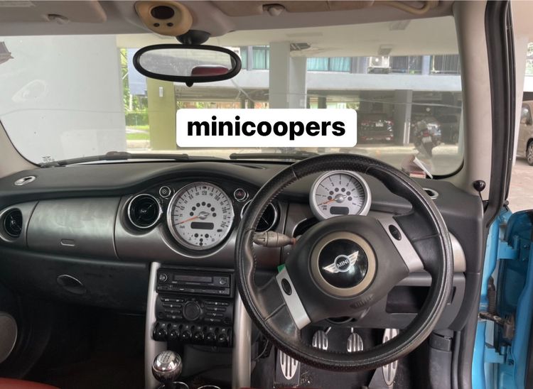 Mini COOPER 2003 รุ่นย่อยอื่นๆ Sedan ดีเซล ไม่ติดแก๊ส เกียร์ธรรมดา ฟ้า รูปที่ 3