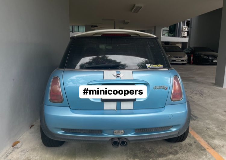 Mini COOPER 2003 รุ่นย่อยอื่นๆ Sedan ดีเซล ไม่ติดแก๊ส เกียร์ธรรมดา ฟ้า รูปที่ 2