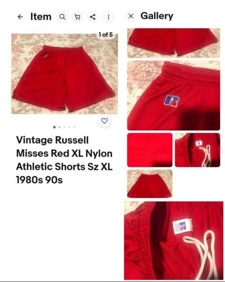กางเกงกีฬา Vintage Russell รูปที่ 10