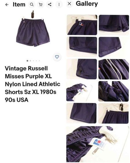 กางเกงกีฬา Vintage Russell รูปที่ 9