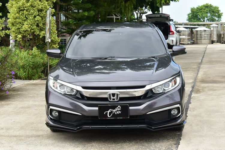 Honda Civic 2021 1.8 EL i-VTEC Sedan เบนซิน ไม่ติดแก๊ส เกียร์อัตโนมัติ เทา รูปที่ 4