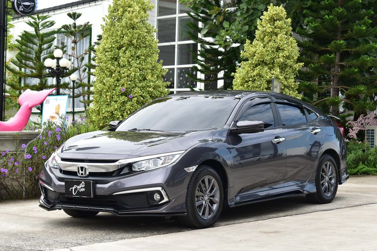 Honda Civic 2021 1.8 EL i-VTEC Sedan เบนซิน ไม่ติดแก๊ส เกียร์อัตโนมัติ เทา รูปที่ 3