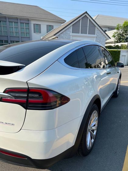 Tesla Model-X 2021 Performance 4WD Utility-car ไฟฟ้า ไม่ติดแก๊ส เกียร์อัตโนมัติ ขาว รูปที่ 3