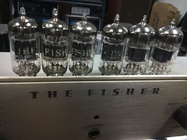 แอมป์หลอด  The fisher x101-c tube amp รูปที่ 2
