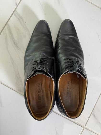 รองเท้าหนังแท้สีดำ แบรนด์อิตาลี Luigi batani รูปที่ 2