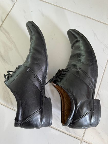 รองเท้าหนังแท้สีดำ แบรนด์อิตาลี Luigi batani รูปที่ 4
