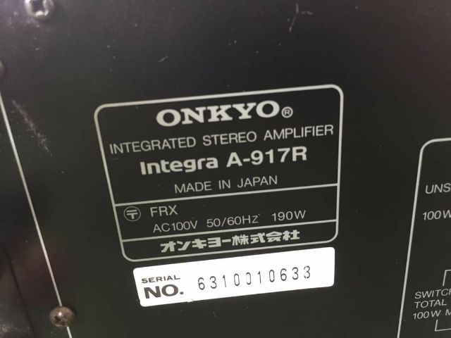 ONKYO A917R ( 190w ) รูปที่ 11