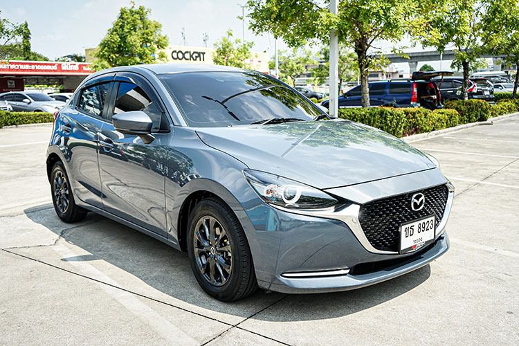 Mazda Mazda 2 2021 1.3 Sports Sedan เบนซิน ไม่ติดแก๊ส เกียร์อัตโนมัติ เทา รูปที่ 2