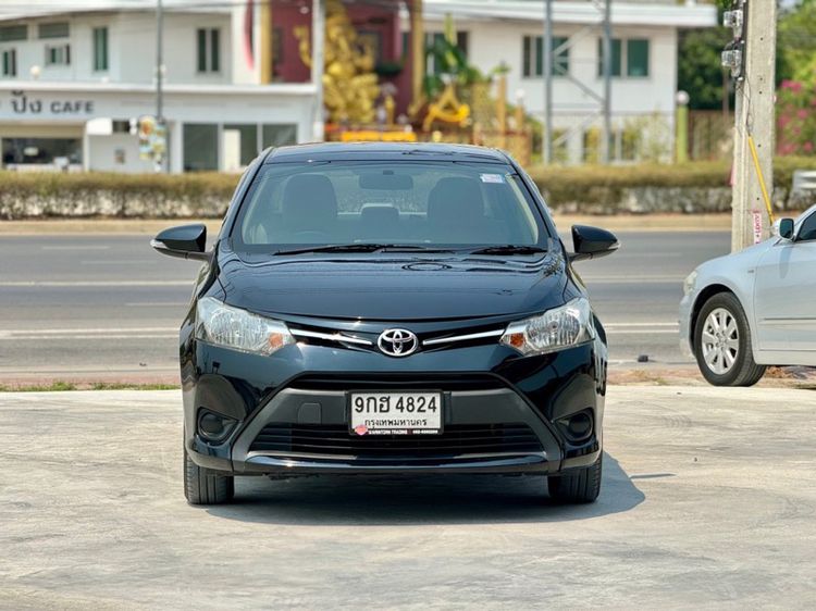 Toyota Vios 2016 1.5 E Sedan เบนซิน ไม่ติดแก๊ส เกียร์อัตโนมัติ ดำ รูปที่ 2