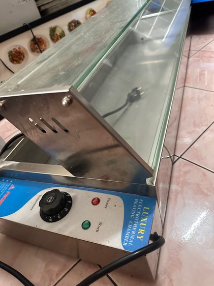 ถาดอุ่นอาหาร ตู้โชว์อุ่นอาหาร 6 หลุม รูปที่ 3