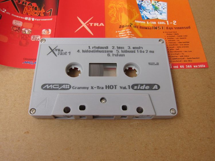 Tape cassette X-tra hot รูปที่ 3