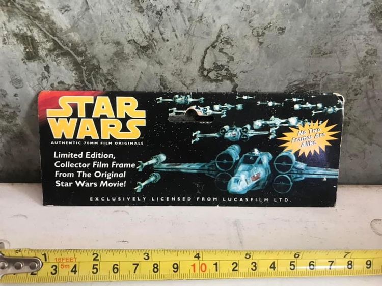 ภาพฟิล์ม 70 มม.  จาก  Star Wars   Luke Skywalker ยุคแรก   ปี1995 ของแท้ Rare item รูปที่ 2