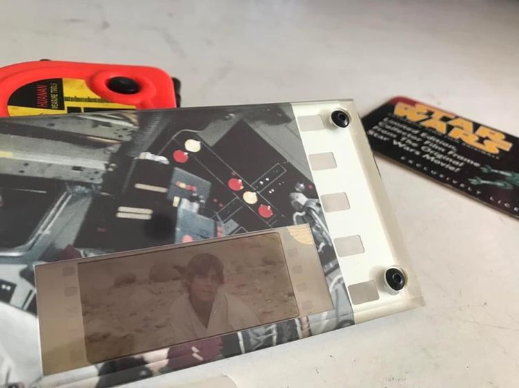 ภาพฟิล์ม 70 มม.  จาก  Star Wars   Luke Skywalker ยุคแรก   ปี1995 ของแท้ Rare item รูปที่ 5