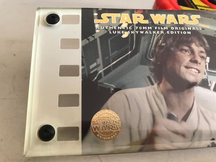 ภาพฟิล์ม 70 มม.  จาก  Star Wars   Luke Skywalker ยุคแรก   ปี1995 ของแท้ Rare item รูปที่ 6