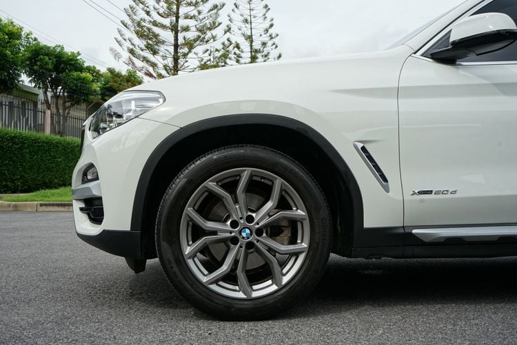 BMW X3 2019 2.0 xDrive20d 4WD Utility-car ดีเซล ไม่ติดแก๊ส เกียร์อัตโนมัติ ขาว รูปที่ 2