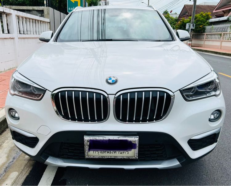 BMW X1 2019 2.0 sDrive18d xLine Utility-car ดีเซล เกียร์อัตโนมัติ ขาว รูปที่ 3