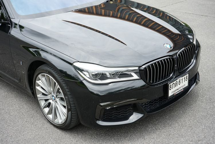 BMW Series 7 2018 740Le Sedan เบนซิน ไม่ติดแก๊ส เกียร์อัตโนมัติ ดำ รูปที่ 3