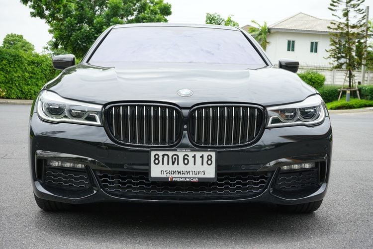 BMW Series 7 2018 740Le Sedan เบนซิน ไม่ติดแก๊ส เกียร์อัตโนมัติ ดำ รูปที่ 2
