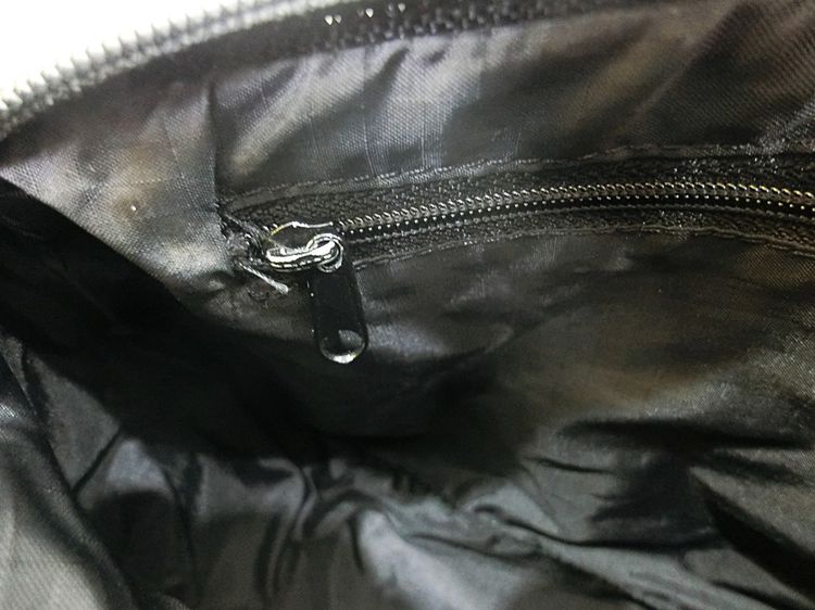 CATRINET แท้ กระเป๋าถือทรงพอร์ชสีดำคลาสสิกสปอต รูปที่ 10