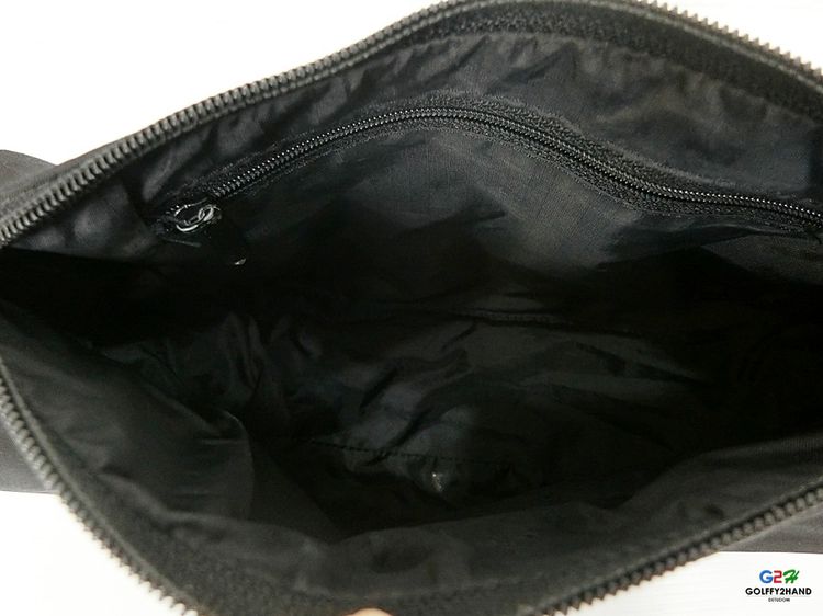 CATRINET แท้ กระเป๋าถือทรงพอร์ชสีดำคลาสสิกสปอต รูปที่ 9