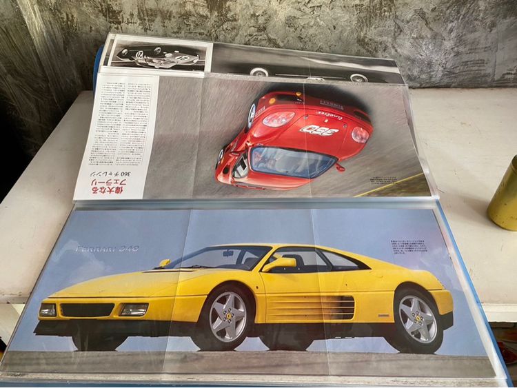 Poster Ferrari ยดชุด  ทั้งหมด 20 แผ่น  อาร์ทมัน ทั้งด้าน  พร้อมที่เก็บอย่างดี  รูปที่ 13